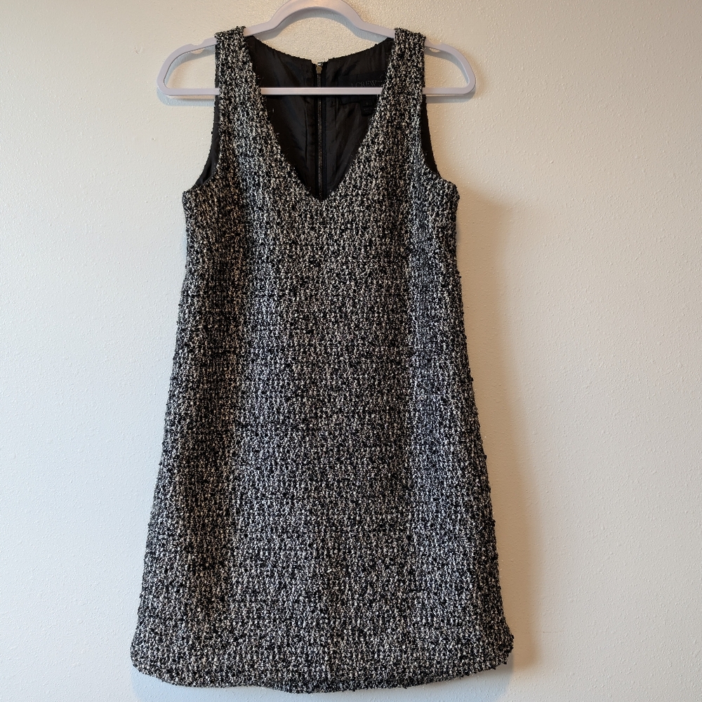 J Crew Starlight Tweed Dress